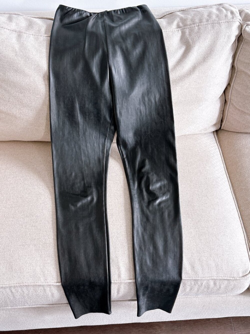 95% NEW WILFRED VEGAN LEATHER PANTS, SIZE S